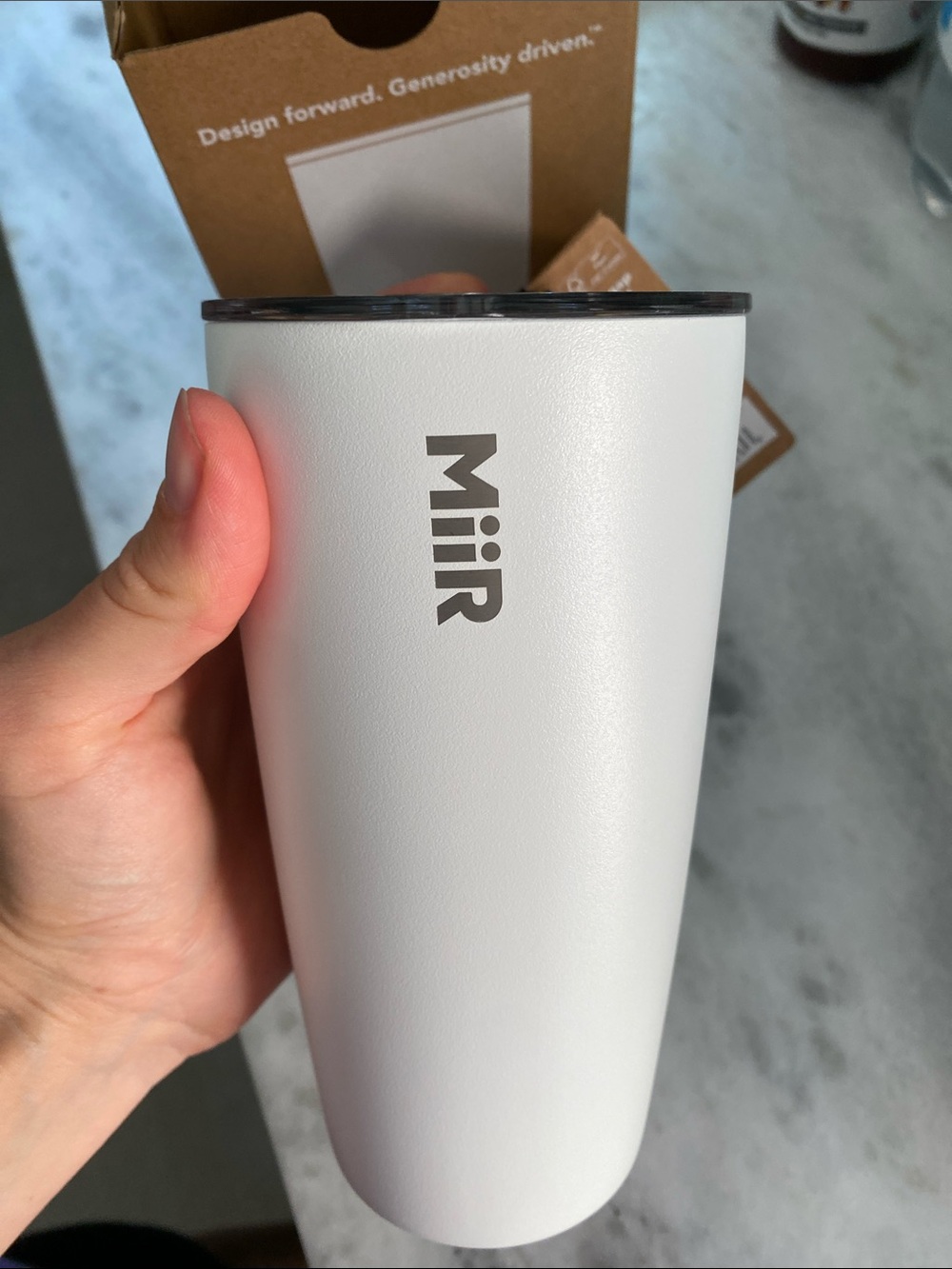 MiiR White Insulated Tumbler - Picture 5 of 5